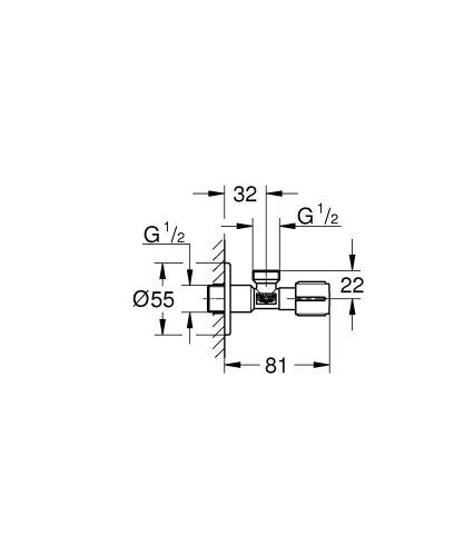 Angle Valve-Grohe