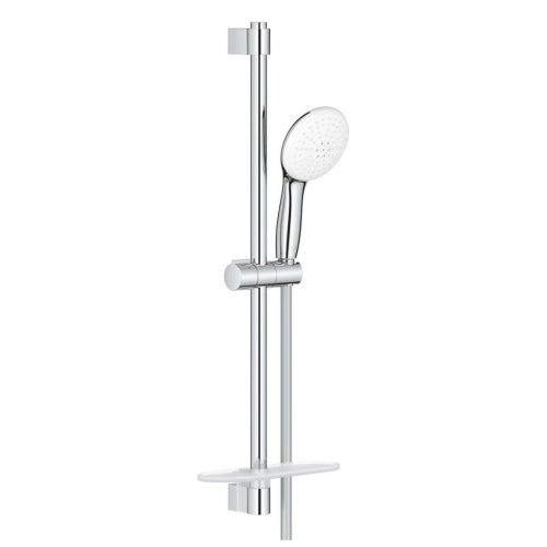 Tempesta 110 shower rail set 3-spray, 600mm, with tray, 7.6l/min, MENA, metal hose-Grohe