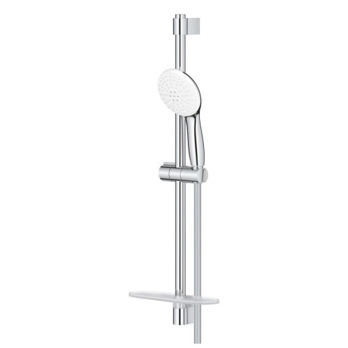 Tempesta 110 shower rail set 3-spray, 600mm, with tray, 7.6l/min, MENA, metal hose-Grohe