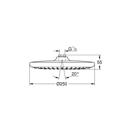 Tempesta Tepe duşu 1 akışlı-Grohe