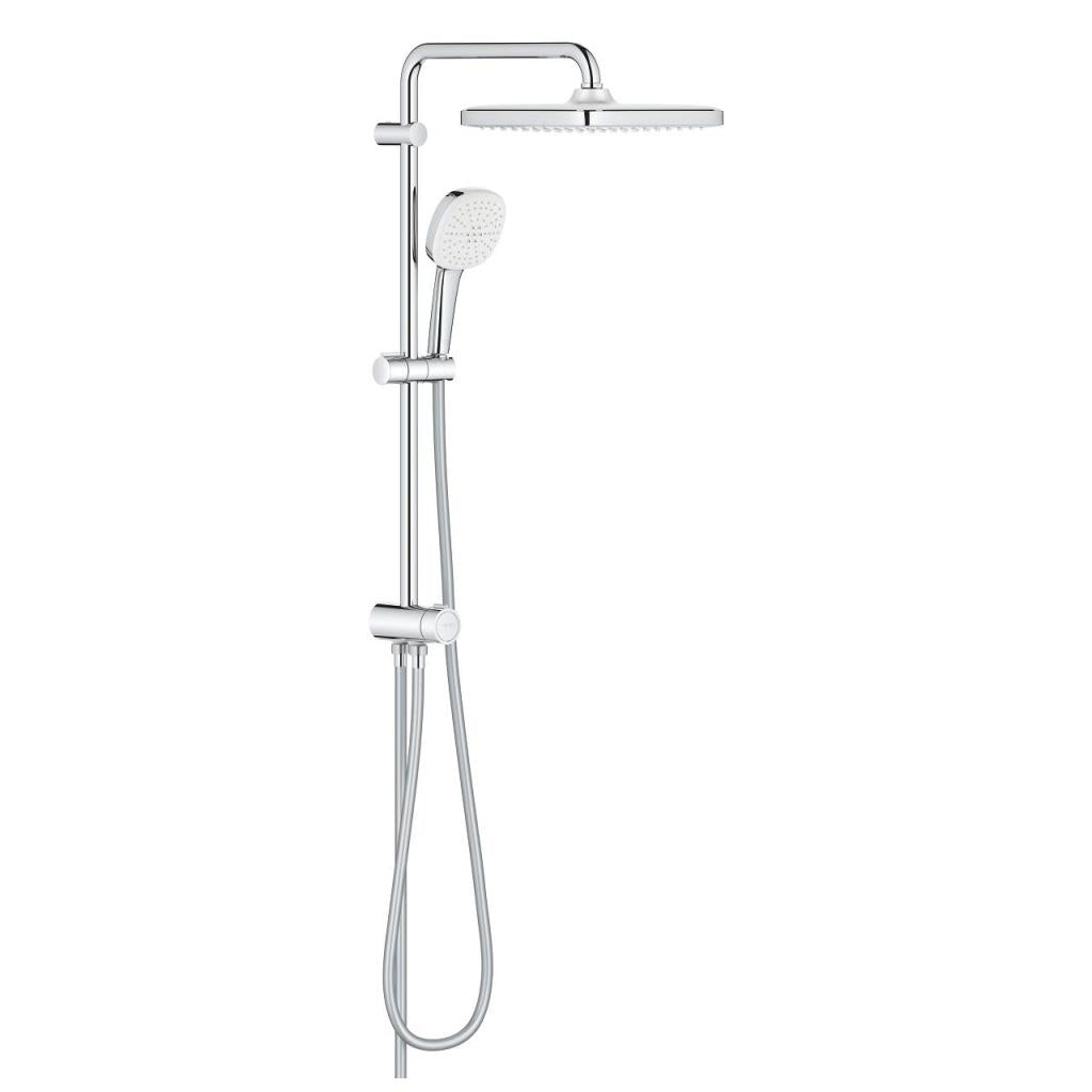 Tempesta 250 Cube Shower System Diverter, 620mm rail, 7.6l/min, MENA-Grohe