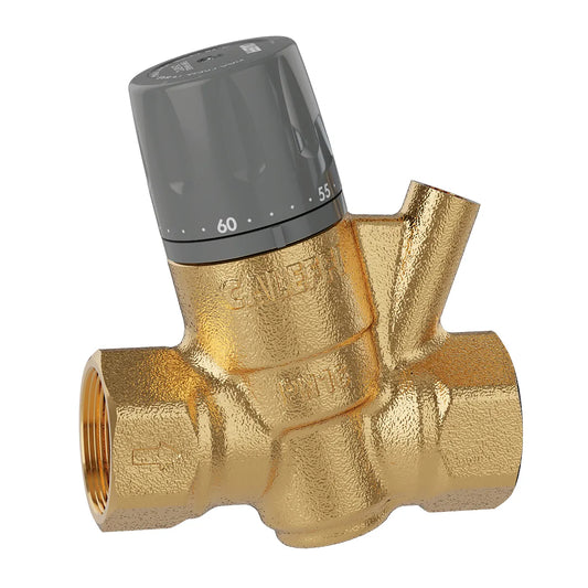 CALEFFİ Seri 116440 Termal balans vanası, kullanım sıcak suyu resirkülasyon devreleri için.