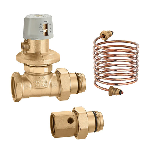 CALEFFİ Seri 140 671, 662 ve 664 serisi 1” dağıtım manifoldları için fark basınç kontrol vanası.