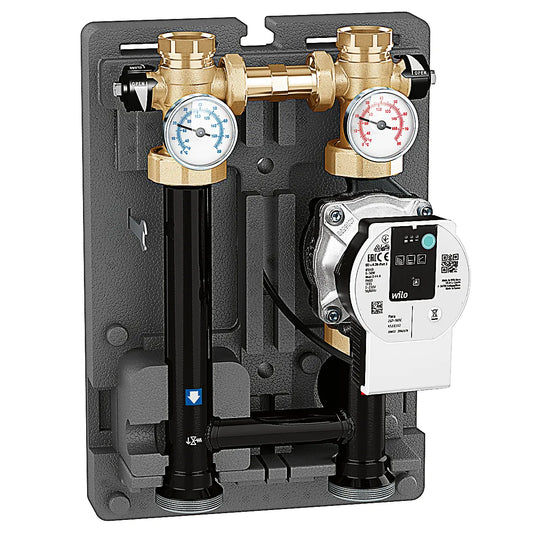 CALEFFİ Seri 165640HE3 Isıtma ve soğutma sistemleri için doğrudan besleme ünitesi, DN 25