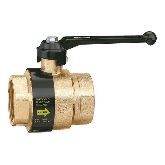 CALEFFİ Seri 3230 BALLSTOP, Entegre çek-valflı küresel vana. 34 53 97 135