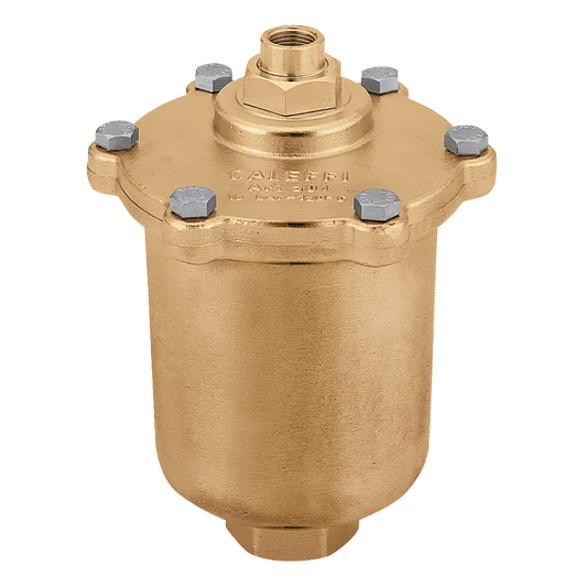 CALEFFİ Seri 501 MAXCAL, Isıtma, soğutma ve dondurma için otomatik hava tahliyesi.