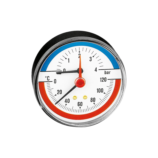 CALEFFİ Seri 503 Sıcaklık/basınç göstergesi.
