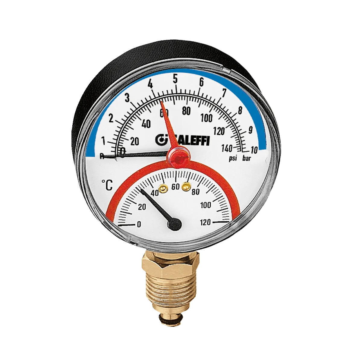 CALEFFİ Seri 503 Sıcaklık/basınç göstergesi.