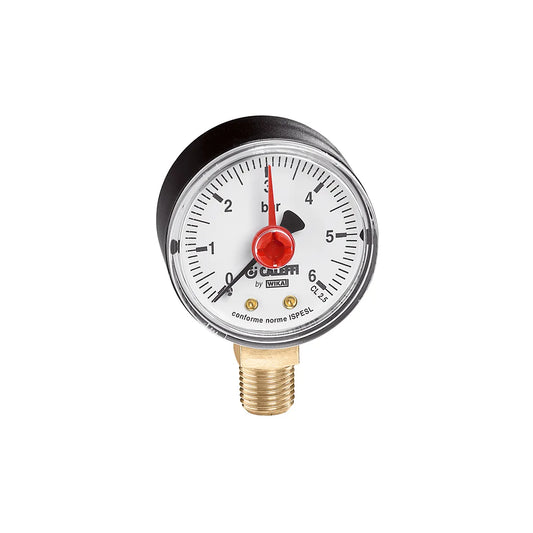 CALEFFİ  SERİ 557 HİDRAFOR VE BASINÇ DÜŞÜRÜCÜ  Basınç saati.
