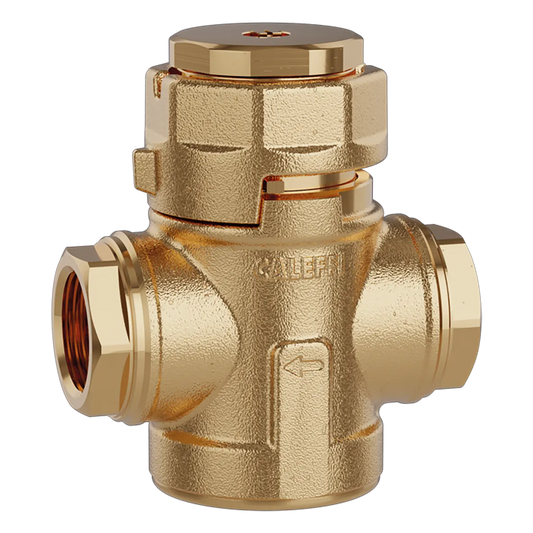 CALEFFİ Seri 577105 3/4 FILTERSTOP  Kesme özellikli kontrol edilebilir pislik tutucu.