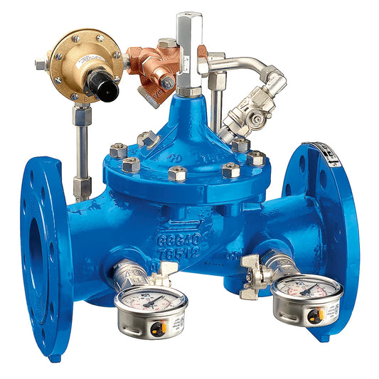 CALEFFİ Seri 578 Pilot kumandalı basınç düşürücü vanalar.