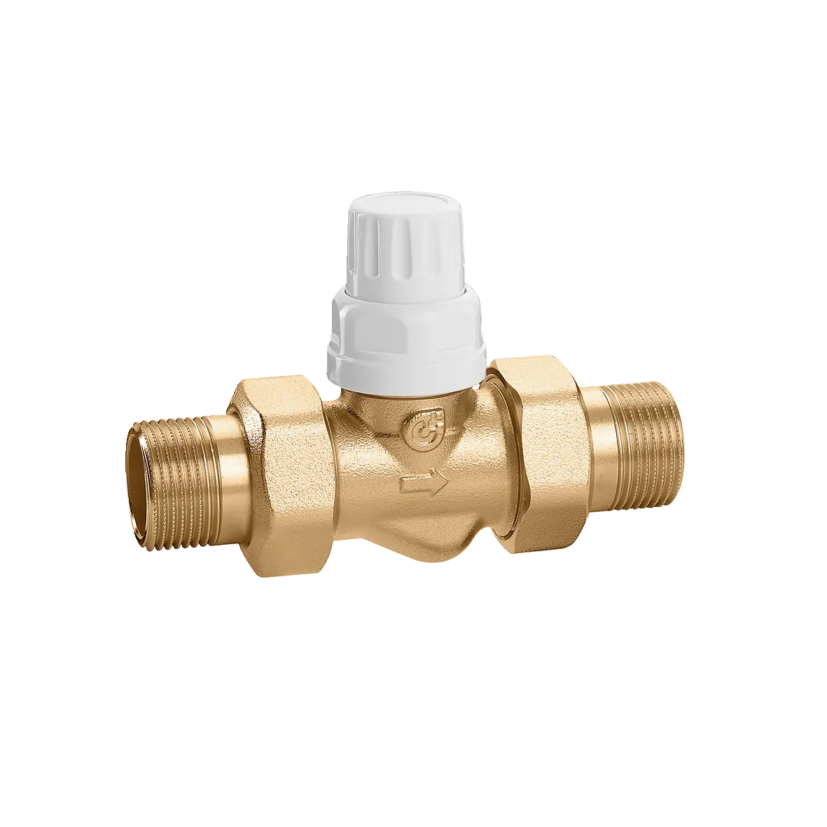 CALEFFİ Seri 676060 Yüksel debiler için 2 yollu zon kontrol vanası. 1'' inç