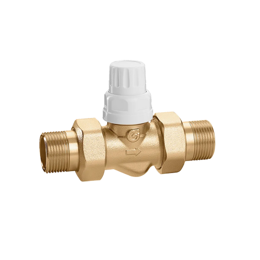 CALEFFİ Seri 676060 Yüksel debiler için 2 yollu zon kontrol vanası. 1'' inç