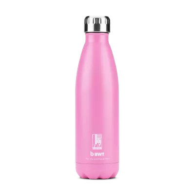 BWT İklim Şişesi Dünya Su Günü Mavisi, kişiselleştirme seçeneğiyle Sürdürülebilir içecek keyfi için pratik seyahat arkadaşınız.