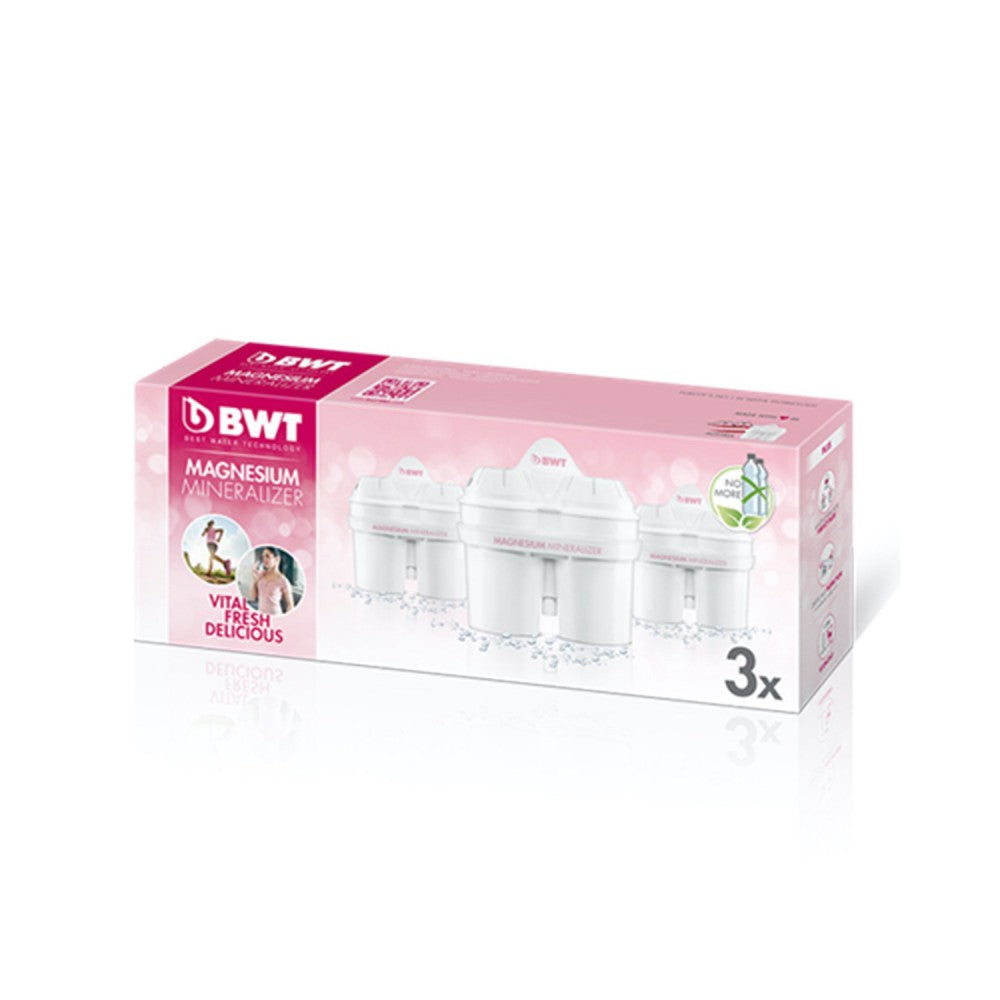 BWT Sürahi Su Arıtma Filtresi Magnezyumlu 3lü Kutu (814133-B)