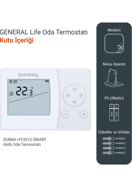 GENERAL SENNA 300 S SMART WİFİ UYGUN KABLOSUZ