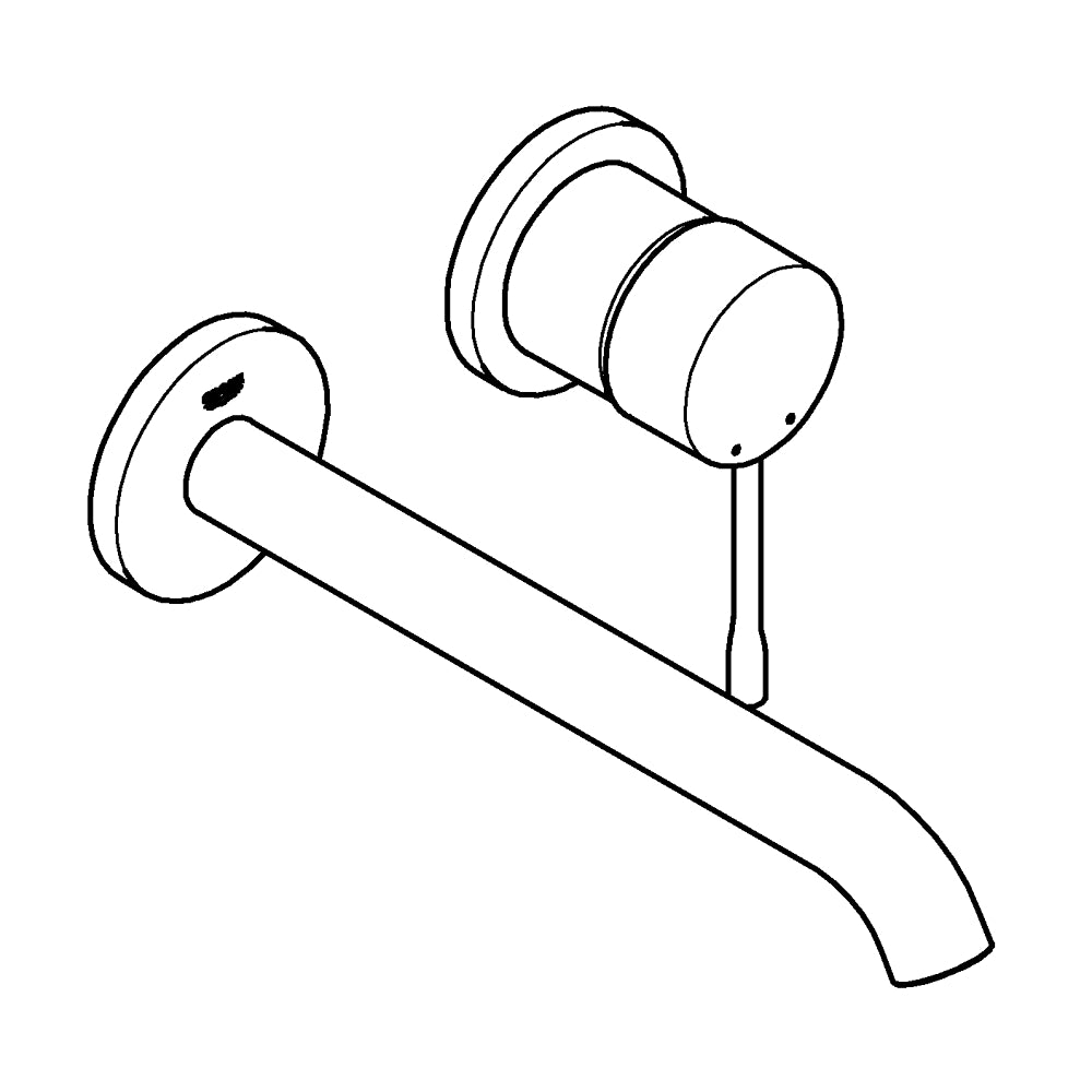 Essence New İki delikli lavabo bataryası  L-Boyut-Grohe