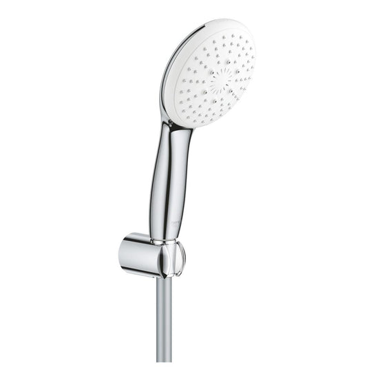 Tempesta 110 III handshower set, 28261 hand shower, 28605 wall shower holder non-adjustable, 28154 Relexaflex hose 1750 mm, max 13.5 Lt./min-3 bars-Grohe